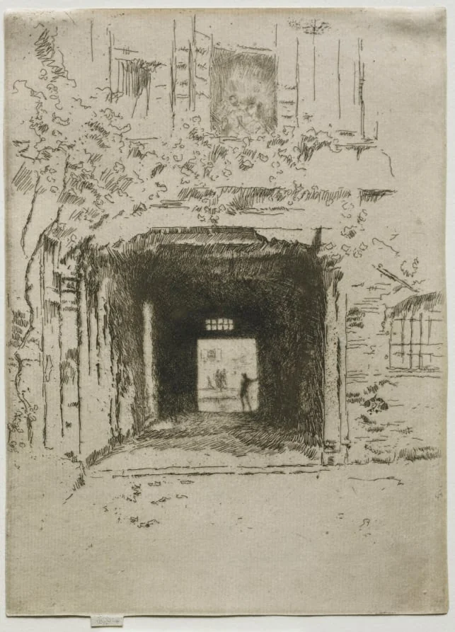 Doorway and Vine, detail