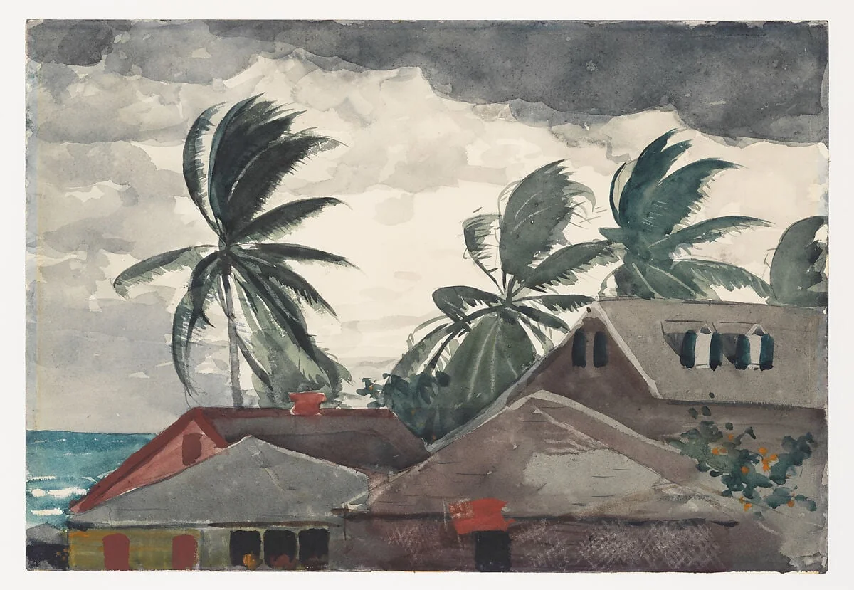 Hurricane, Bahamas, detail