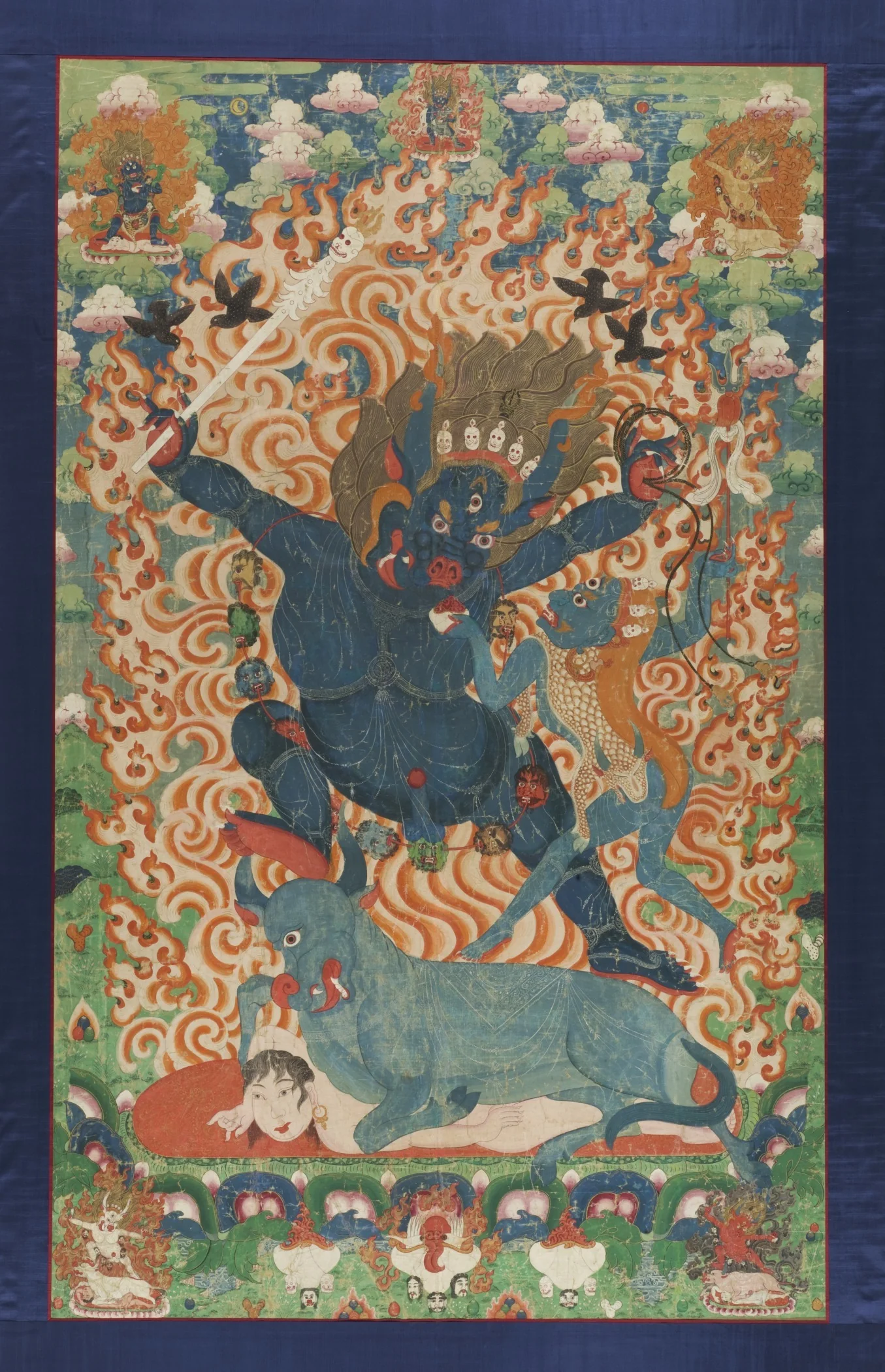 Yama and Yami, detail