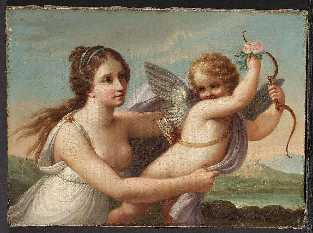 The Victory of Eros, detail