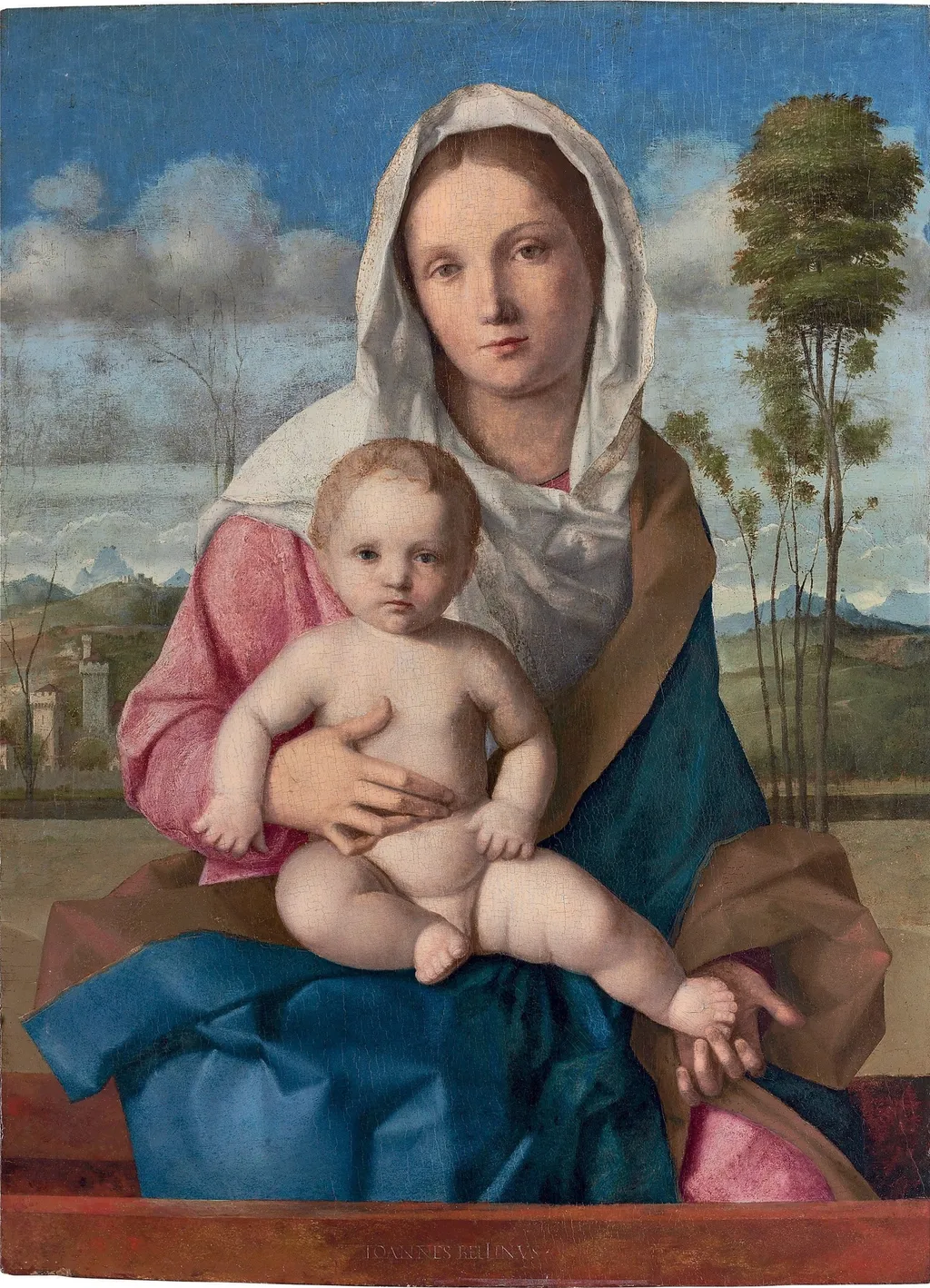 Madonna Dudley, by Giovanni Bellini, oil, 1508