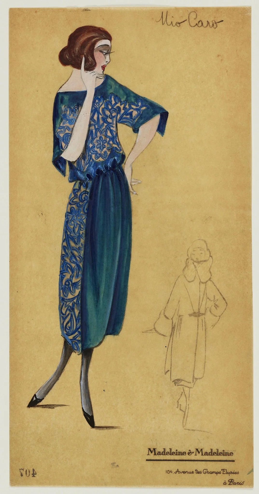 Mio Caro, detail
