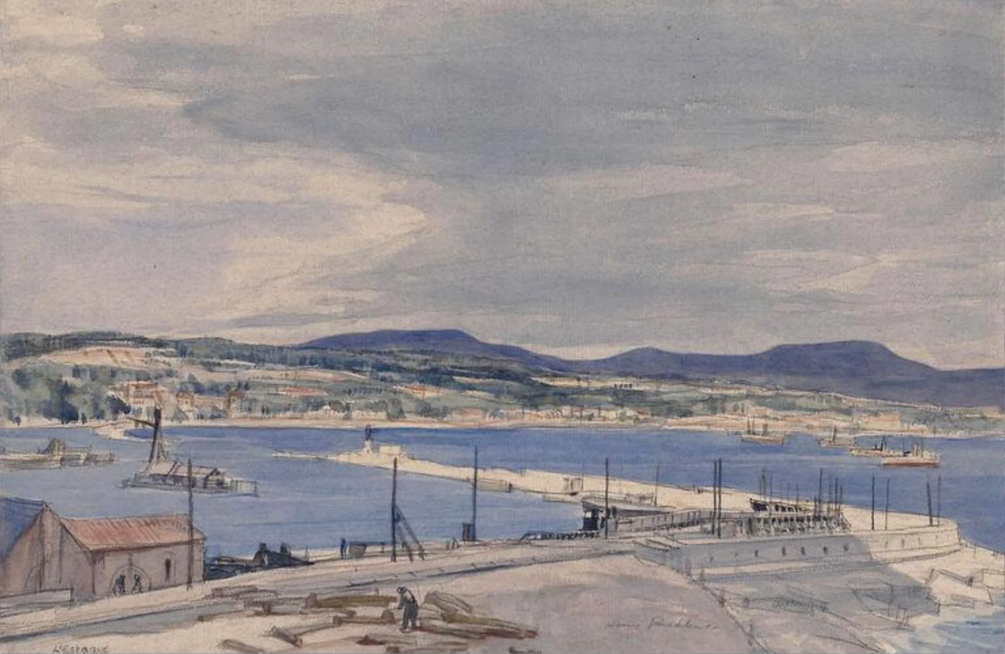 L'Estaque, detail
