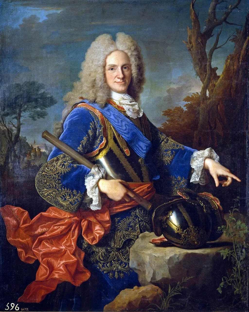 Philip V, King of Spain, by Jean Ranc, oil, 1723