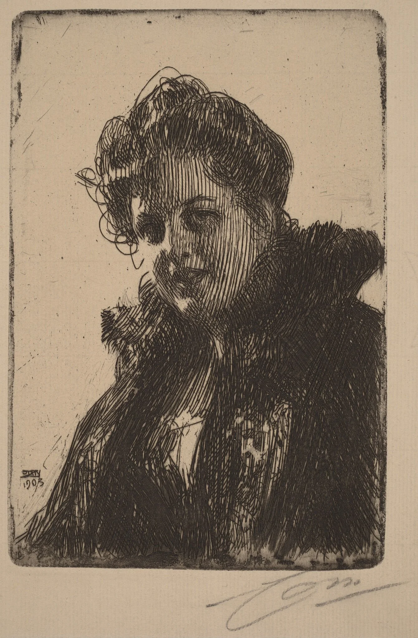 Mrs. Granberg, detail