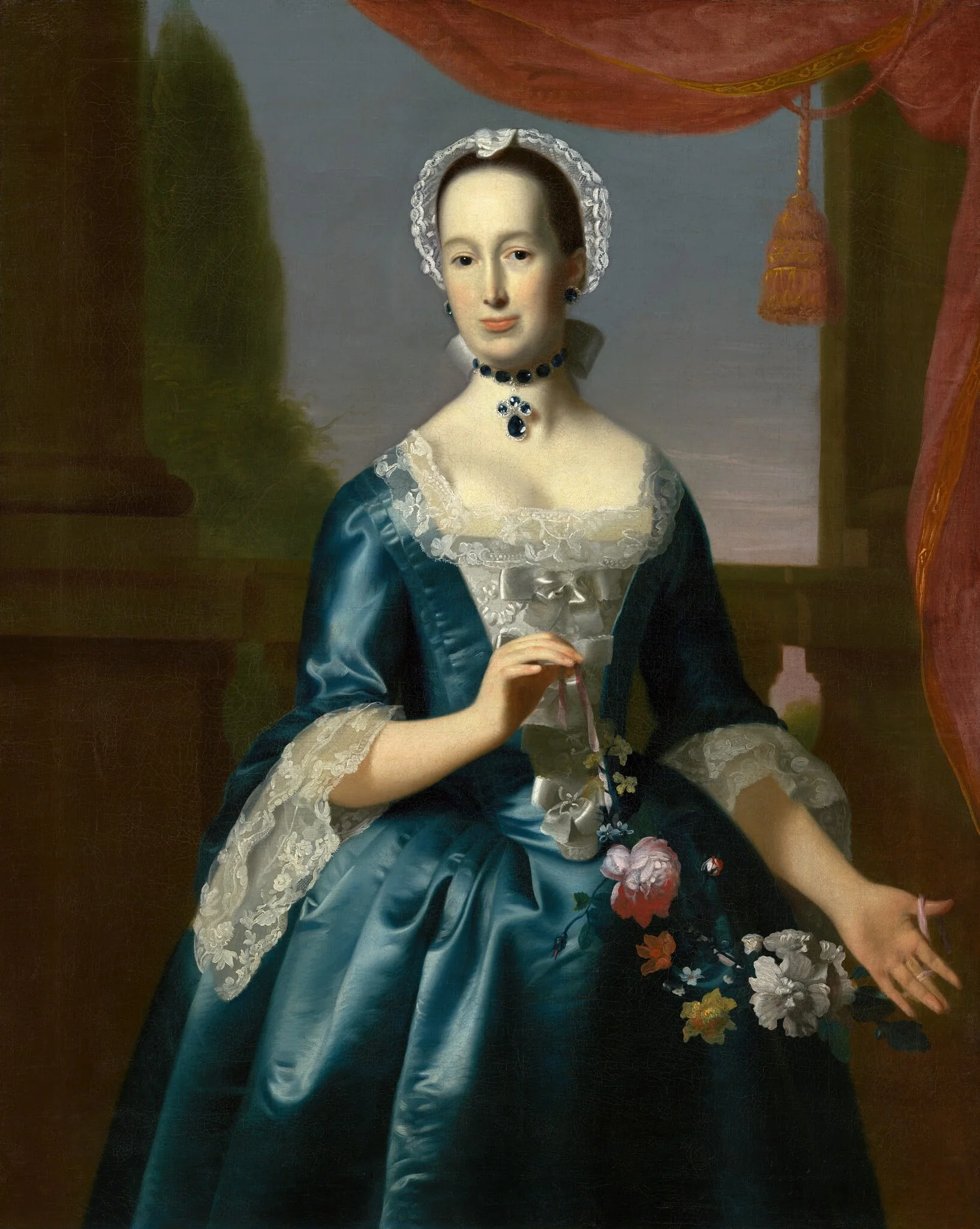 Anne Fairchild Bowler (Mrs. Metcalf Bowler), detail