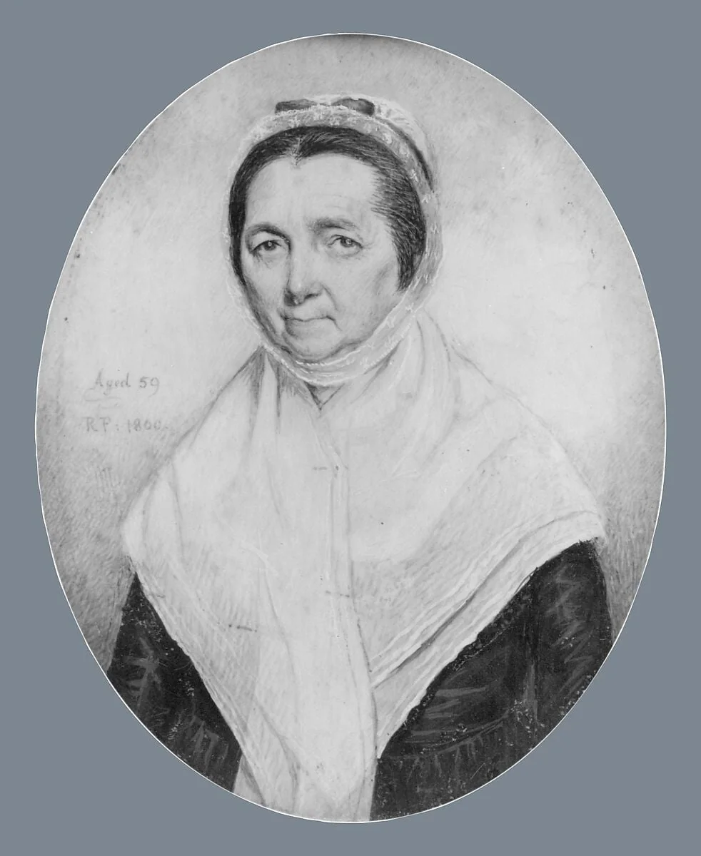 Mrs. John Montgomery (Sarah Diemer), detail
