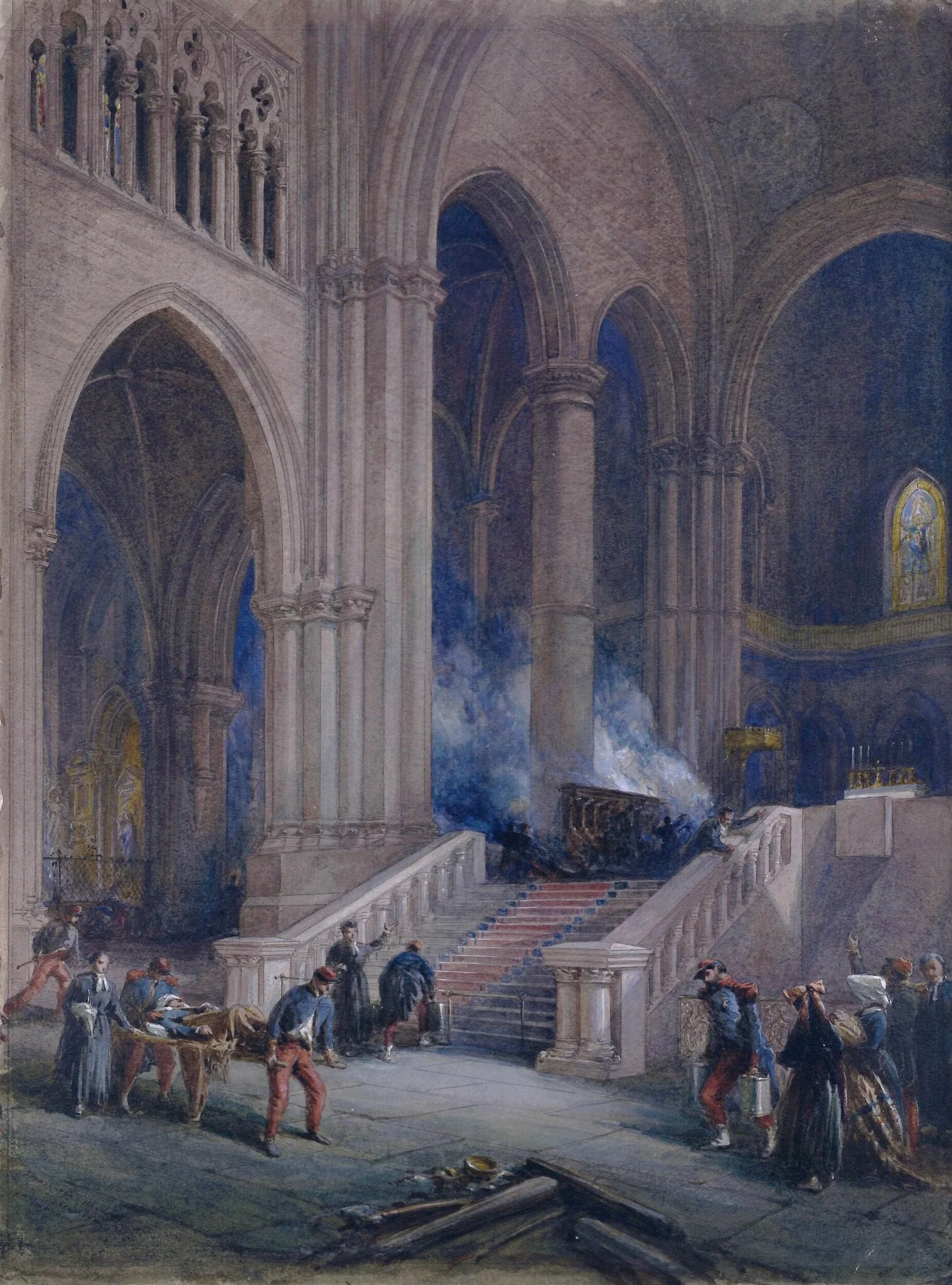 Strasburgh Cathedral, detail