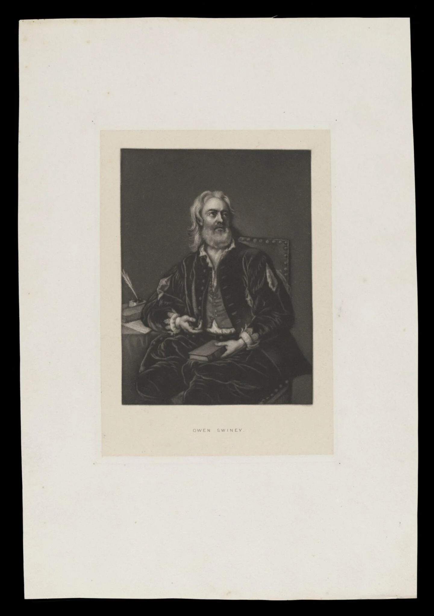 H Beard Print Collection, detail