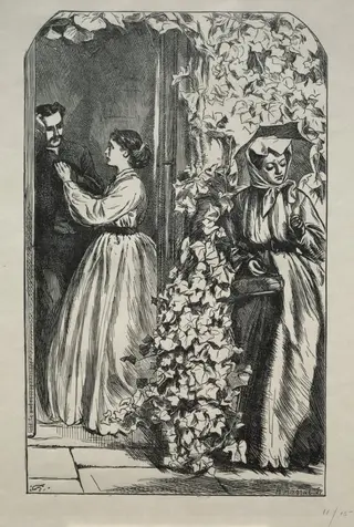 What Came of Killing a Rich Uncle One Christmas Time, by Charles Samuel Keene, 1865