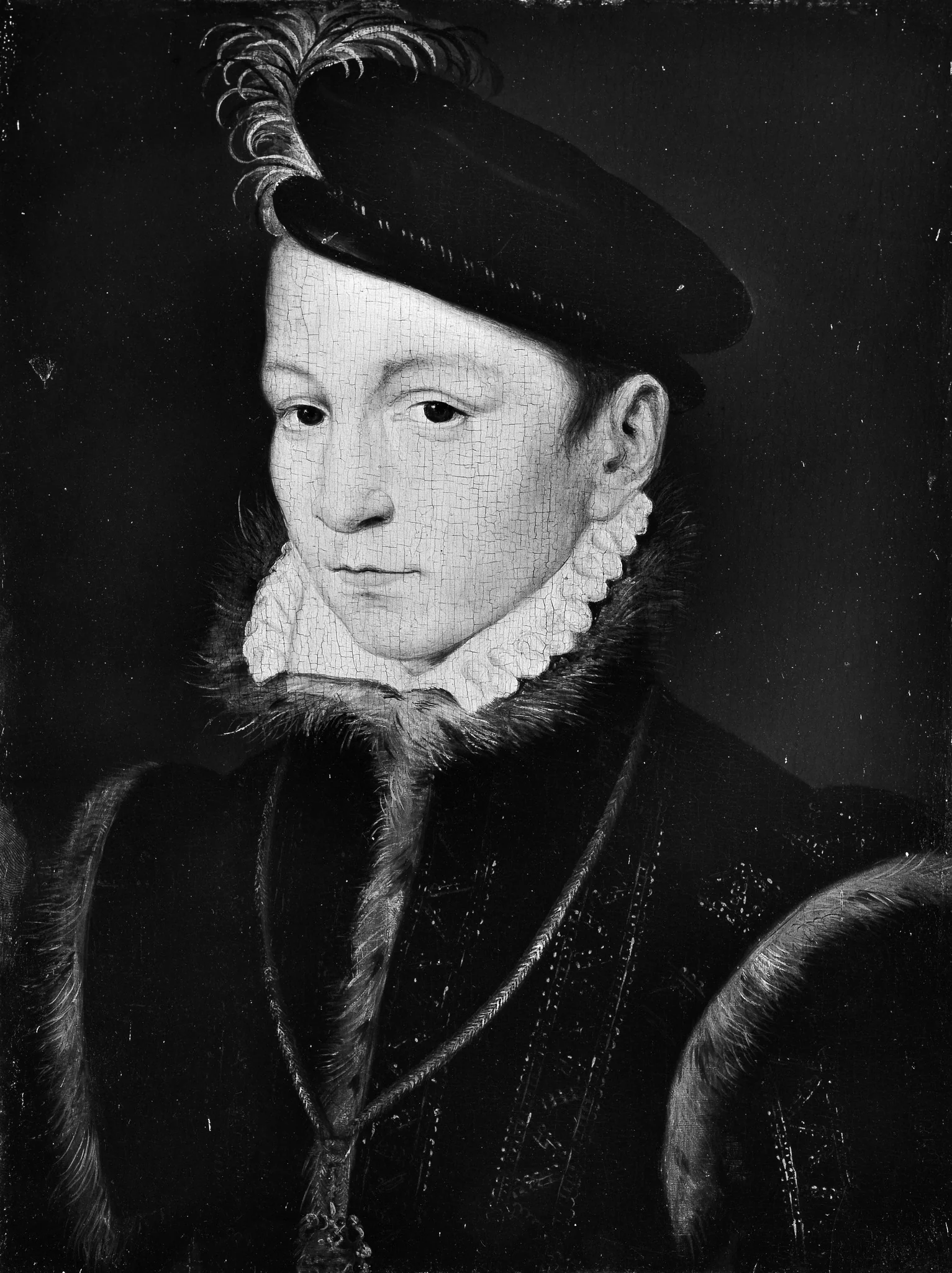 Charles IX (1550–1574), King of France, detail