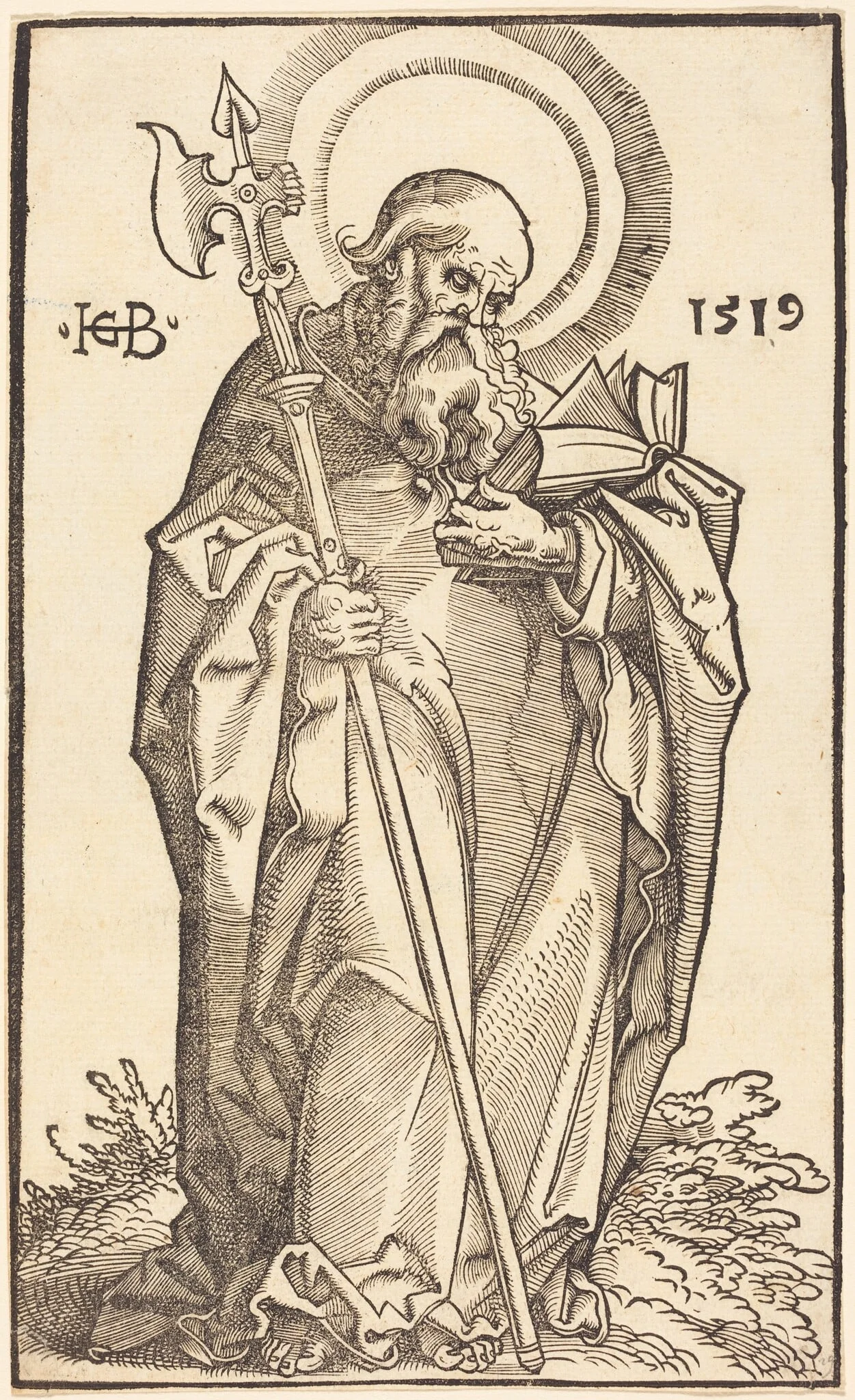 Saint Matthew, detail
