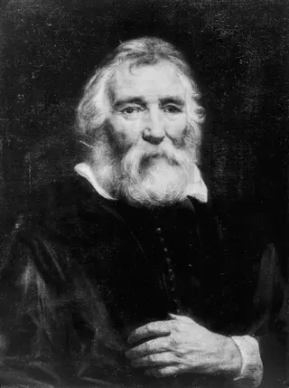 Portrait of a painter Adam van Noort, by Jacob Jordaens, oil, 1640