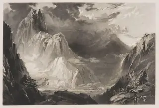 The Pass Between Dale and Dalsjed, by Edward Price, 1834