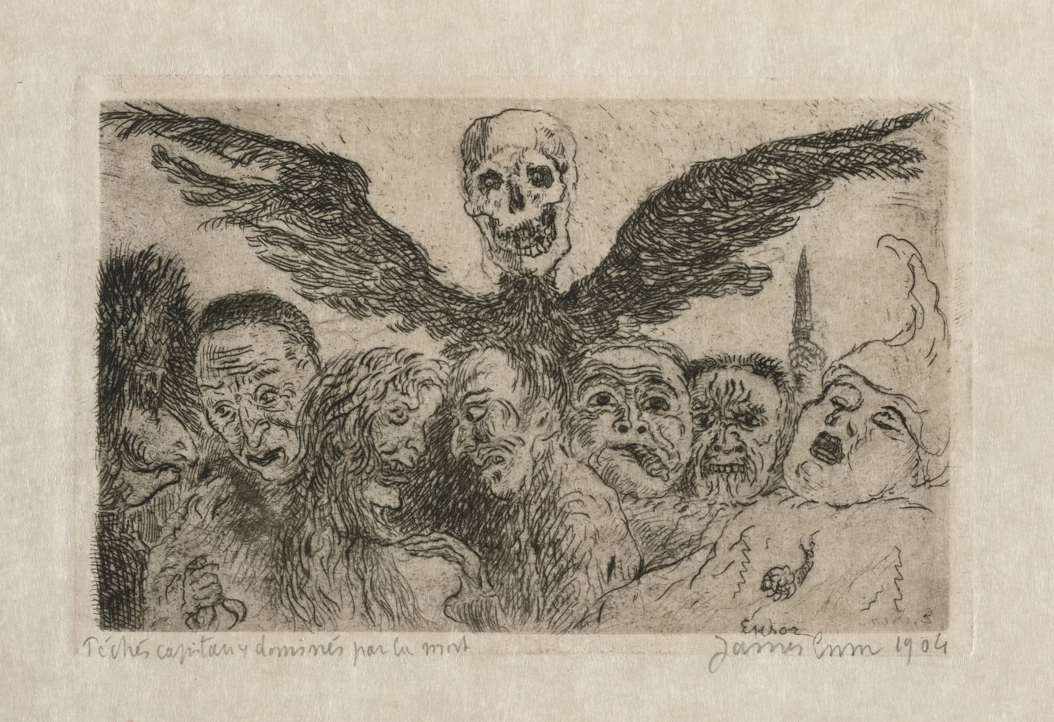 The Seven Deadly Sins: Title Page, detail