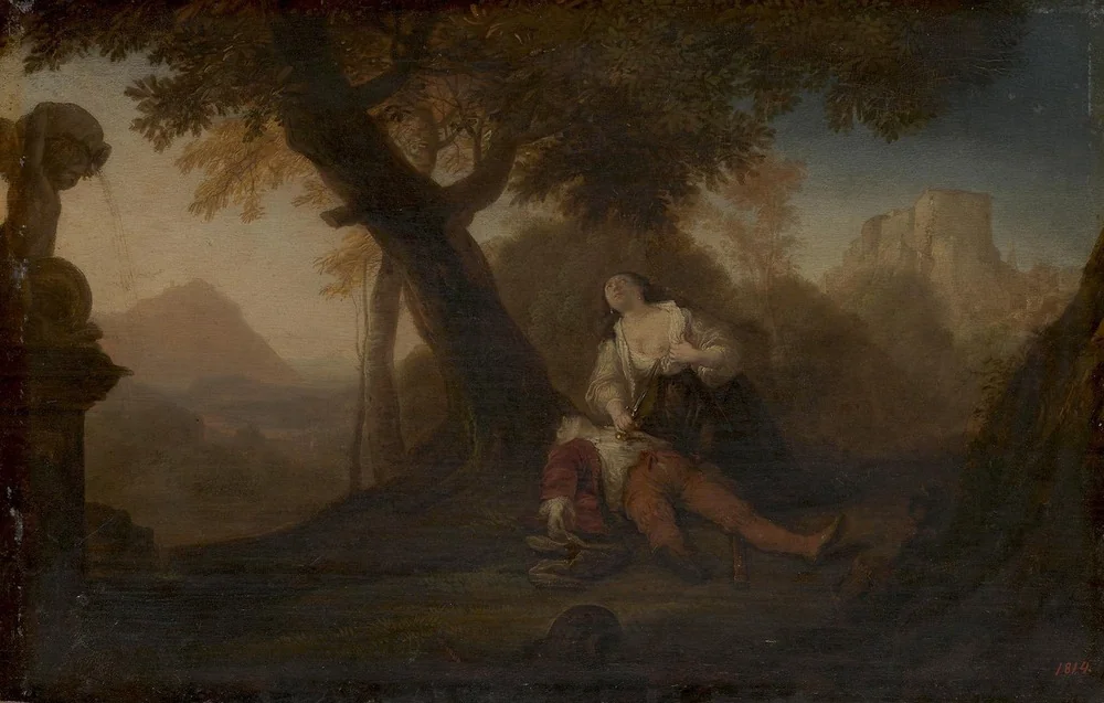 Pyramus and Thisbē, detail
