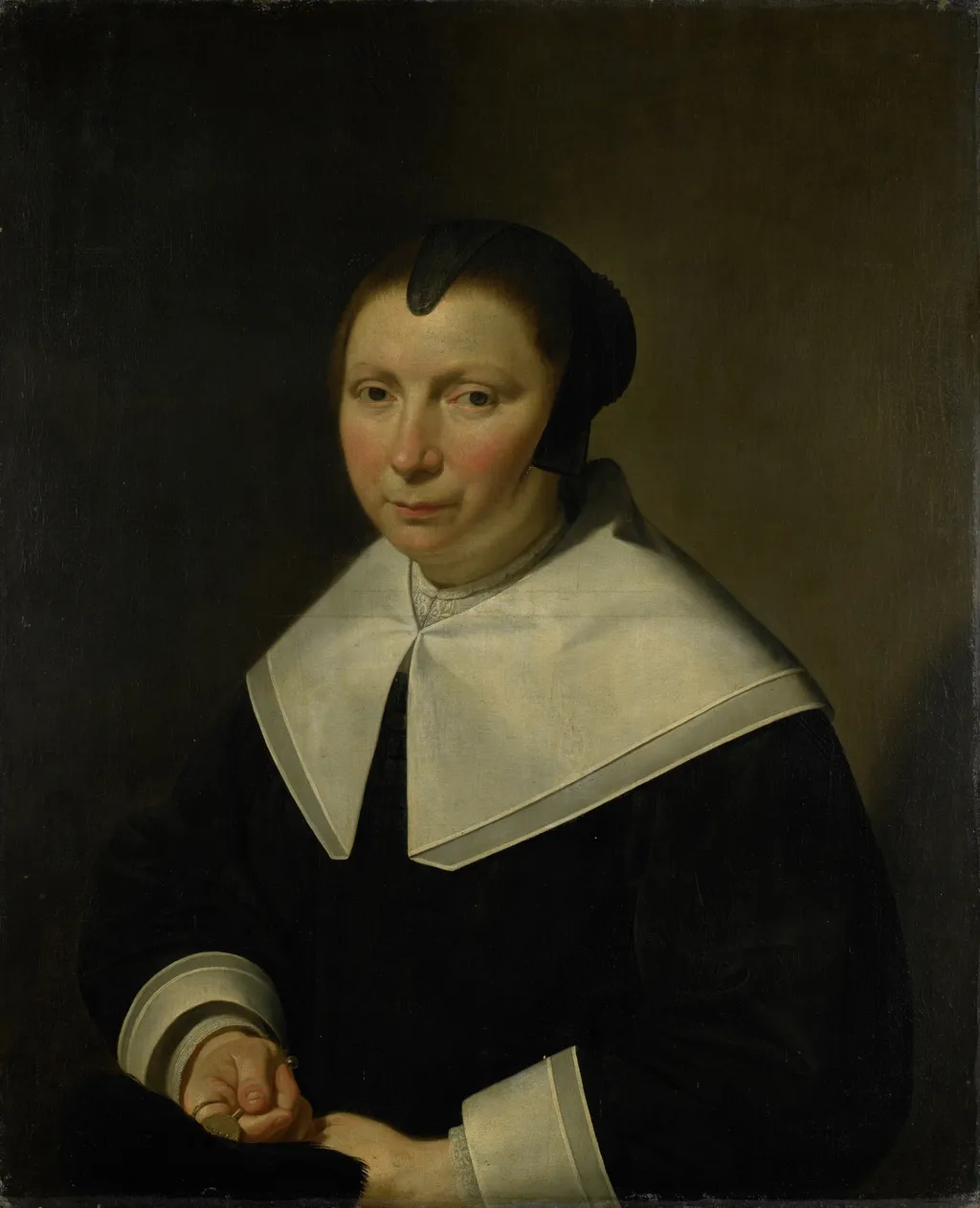 Portrait of a woman, by Jan van Bijlert, oil, 1650