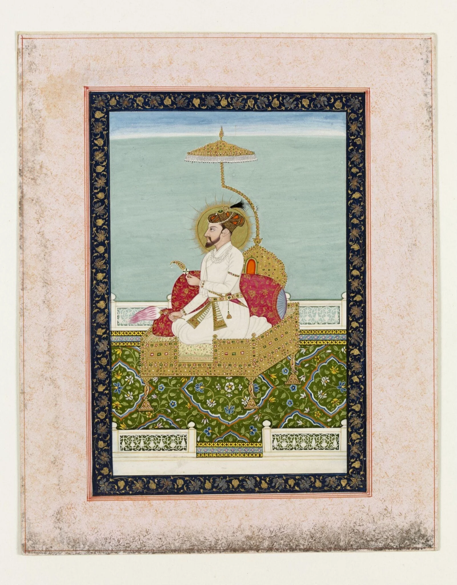 Shah Jahan, detail