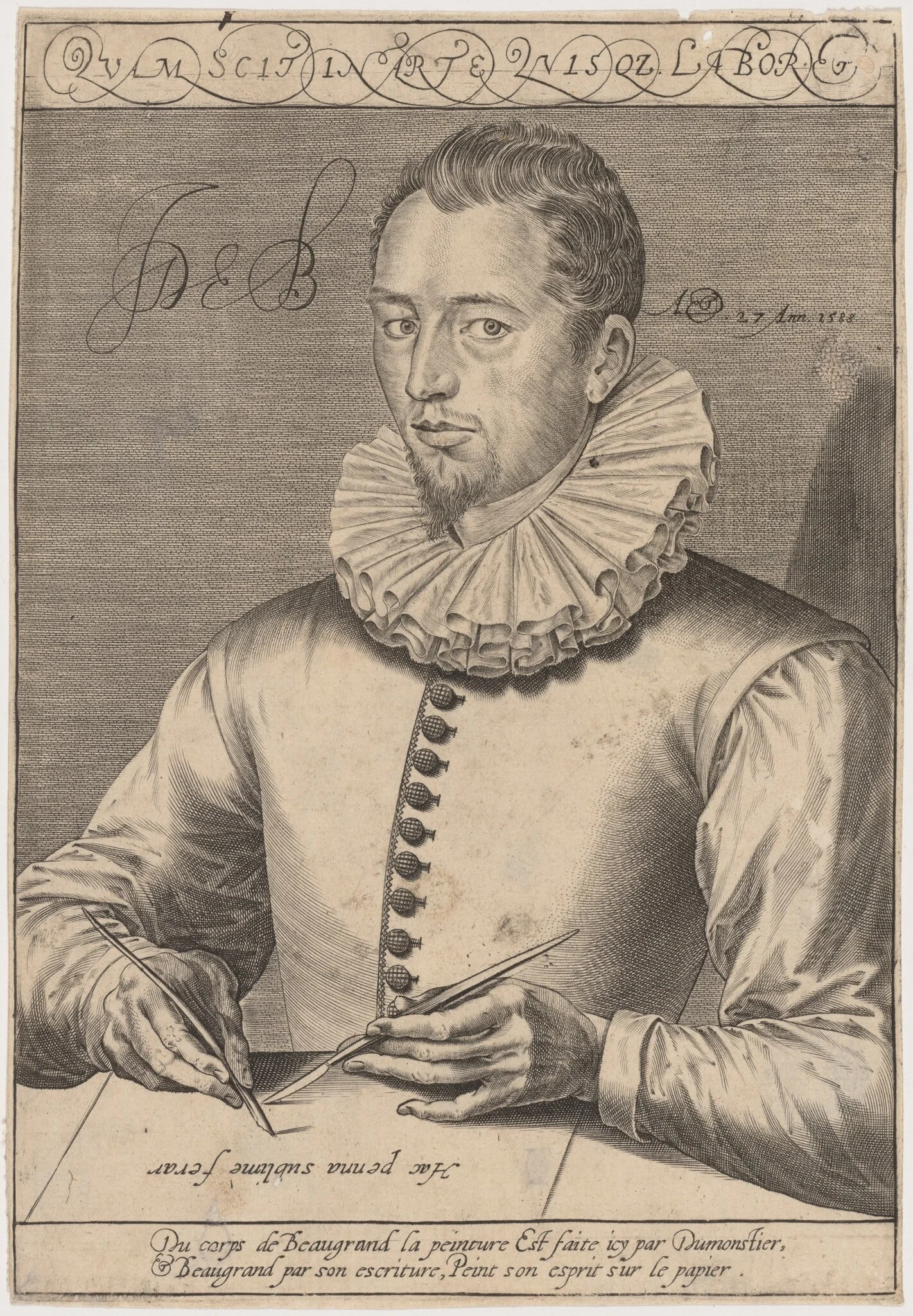 Jean de Beaugrand, detail