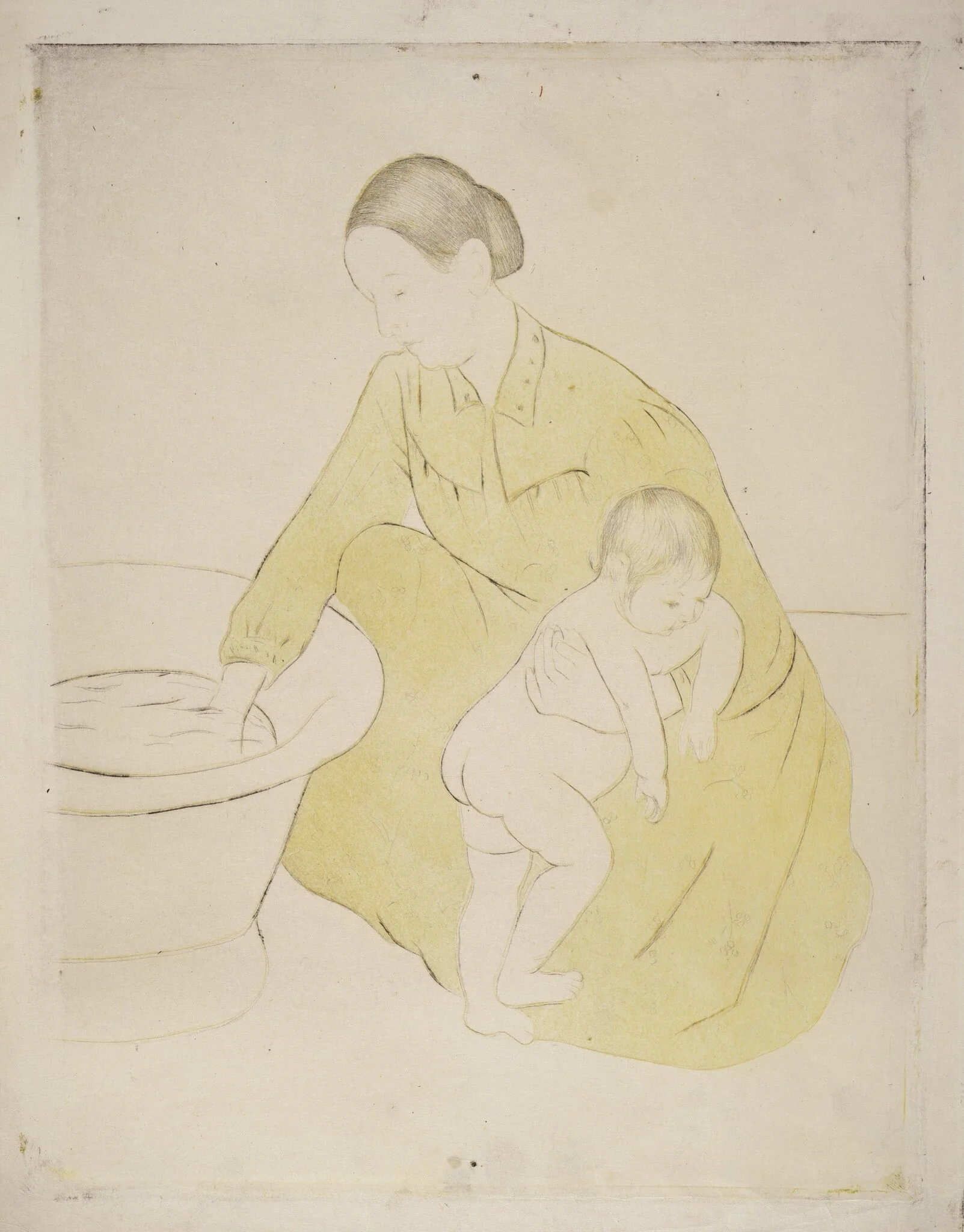 The Bath, detail