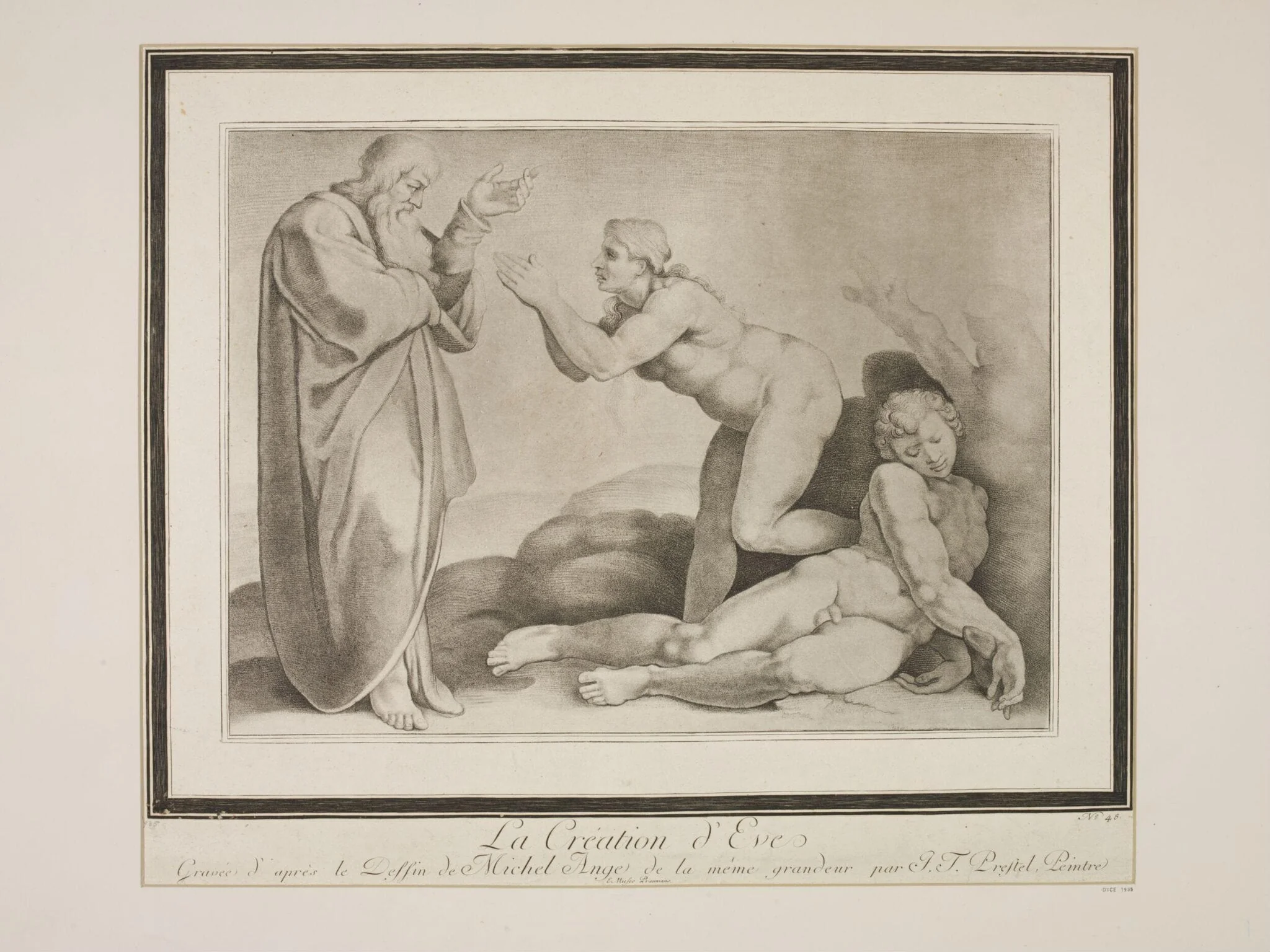 Creation of Eve, detail