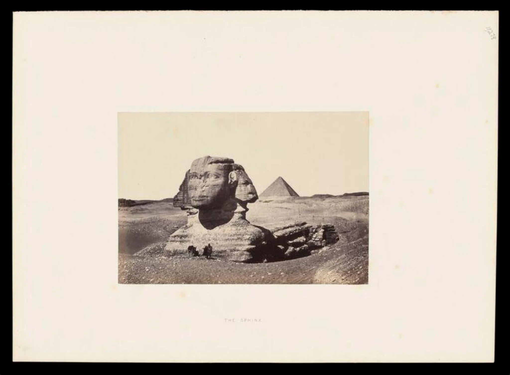 The Sphinx, detail