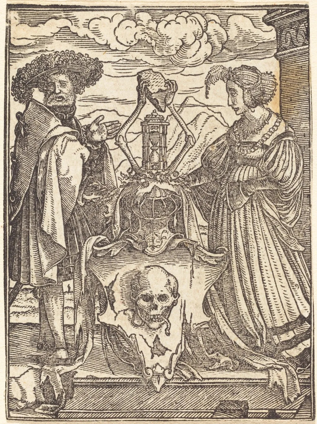 The Arms of Death, by Hans Lützelburger, ink, 1526