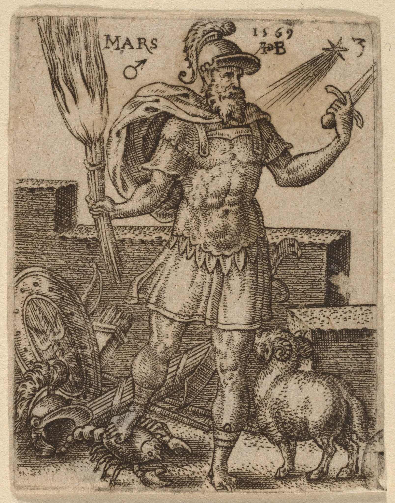 Mars, detail