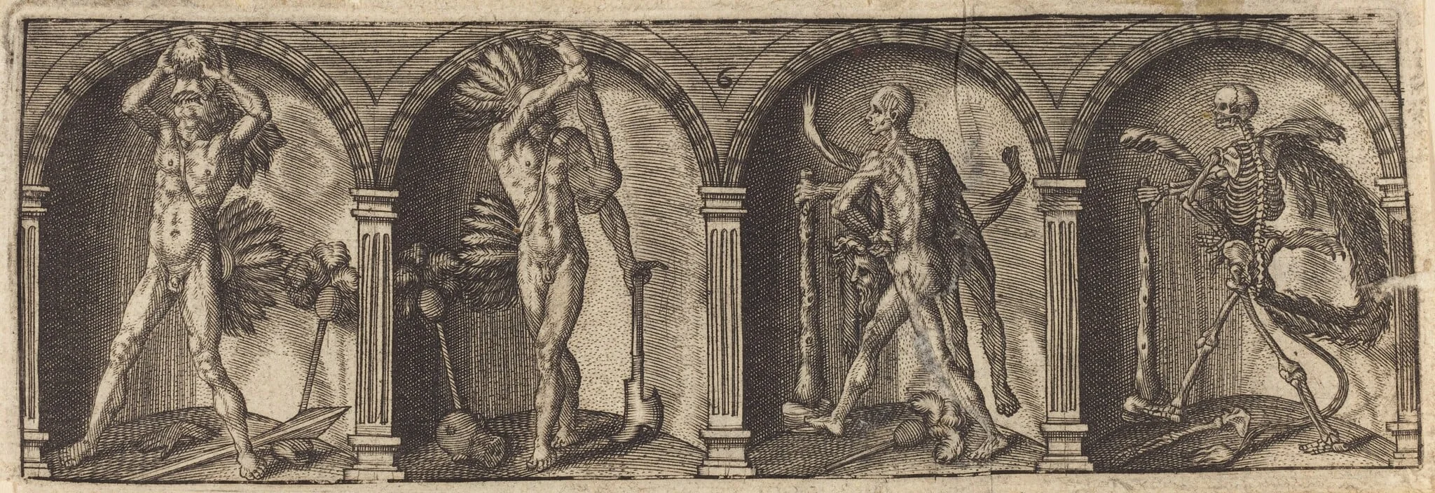 Les divers pourtraicts et figures VI, detail