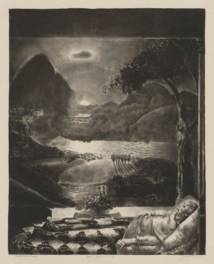 The Return to Life, detail