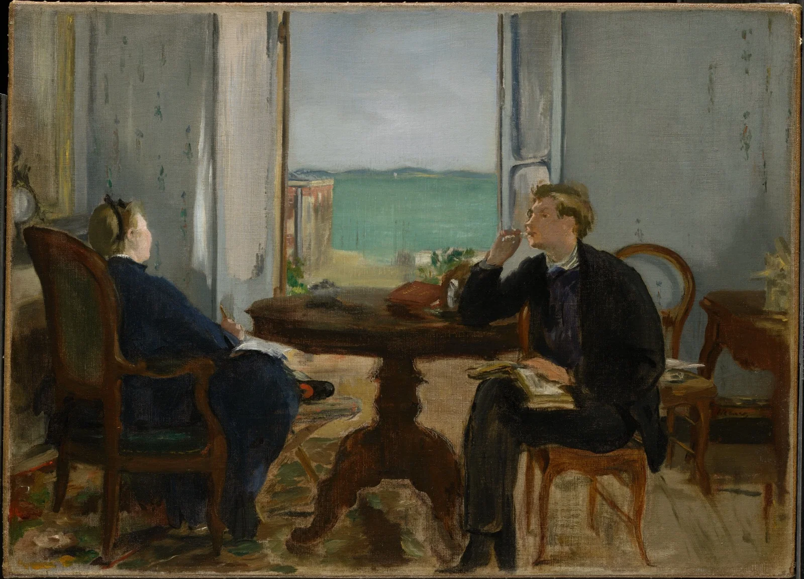Interior at Arcachon, detail