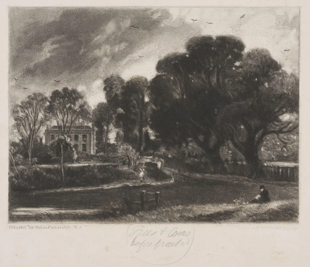 East Bergholt, by John Constable