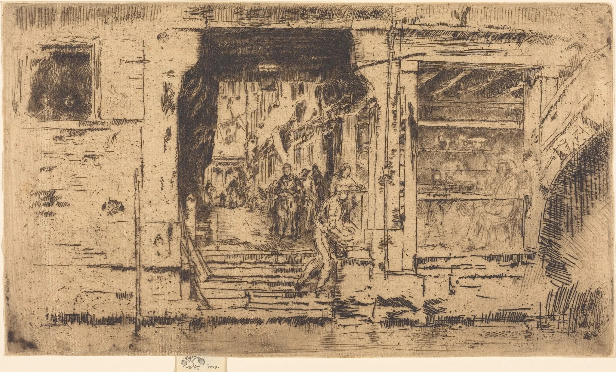 Fish-Shop, Venice, detail