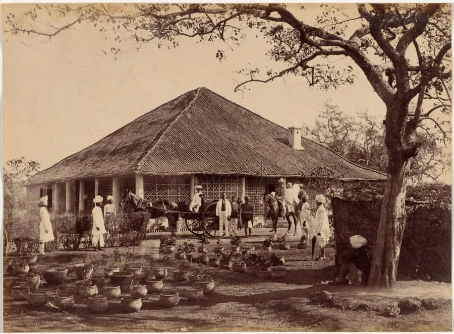 Reverend Loche at Neemuch, detail