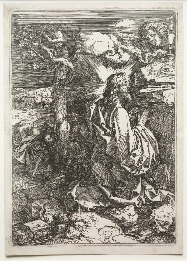 Christ on the Mount of Olives, detail