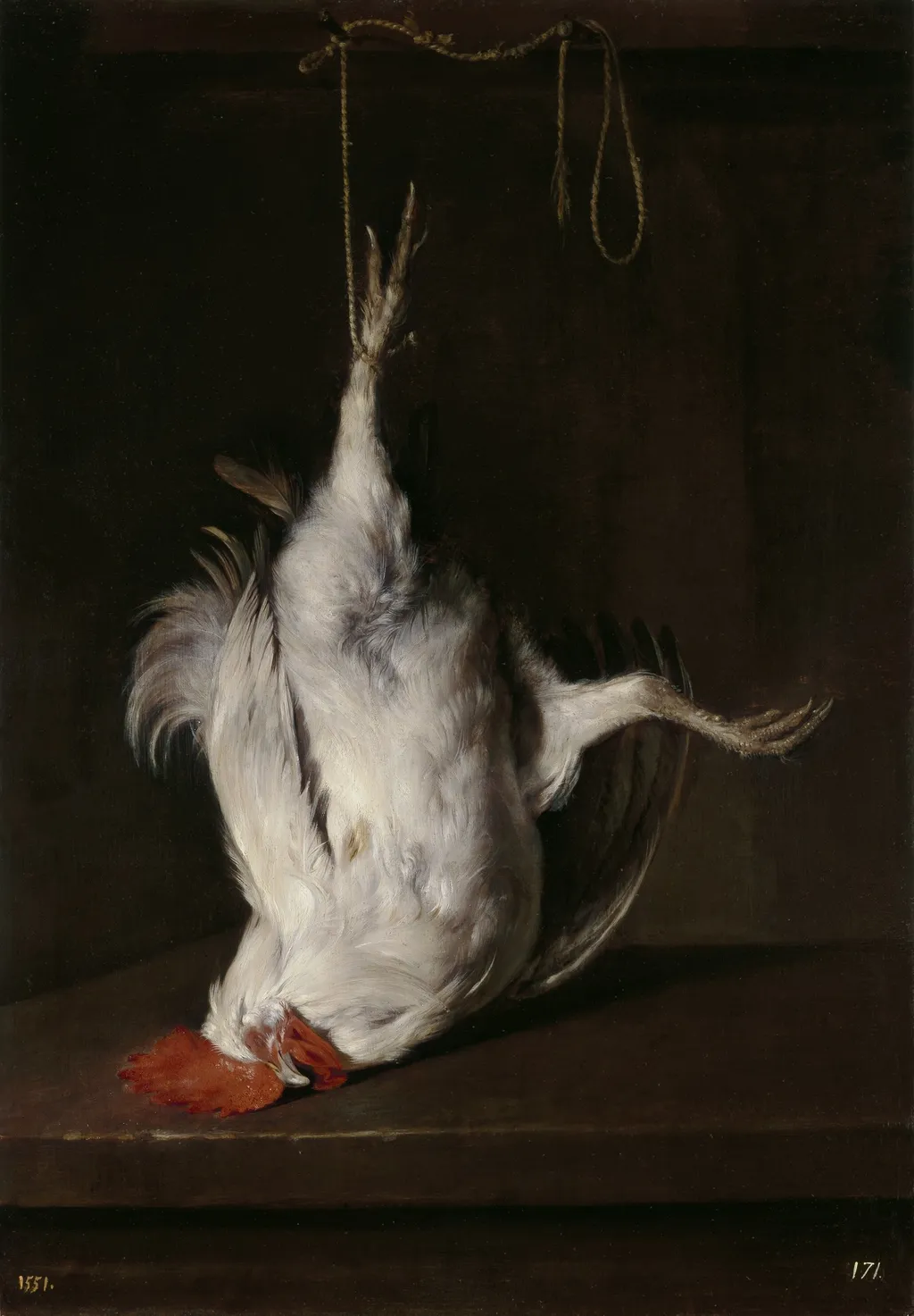 Dead Cockdkg, by Gabriel Metsu, oil, 1650