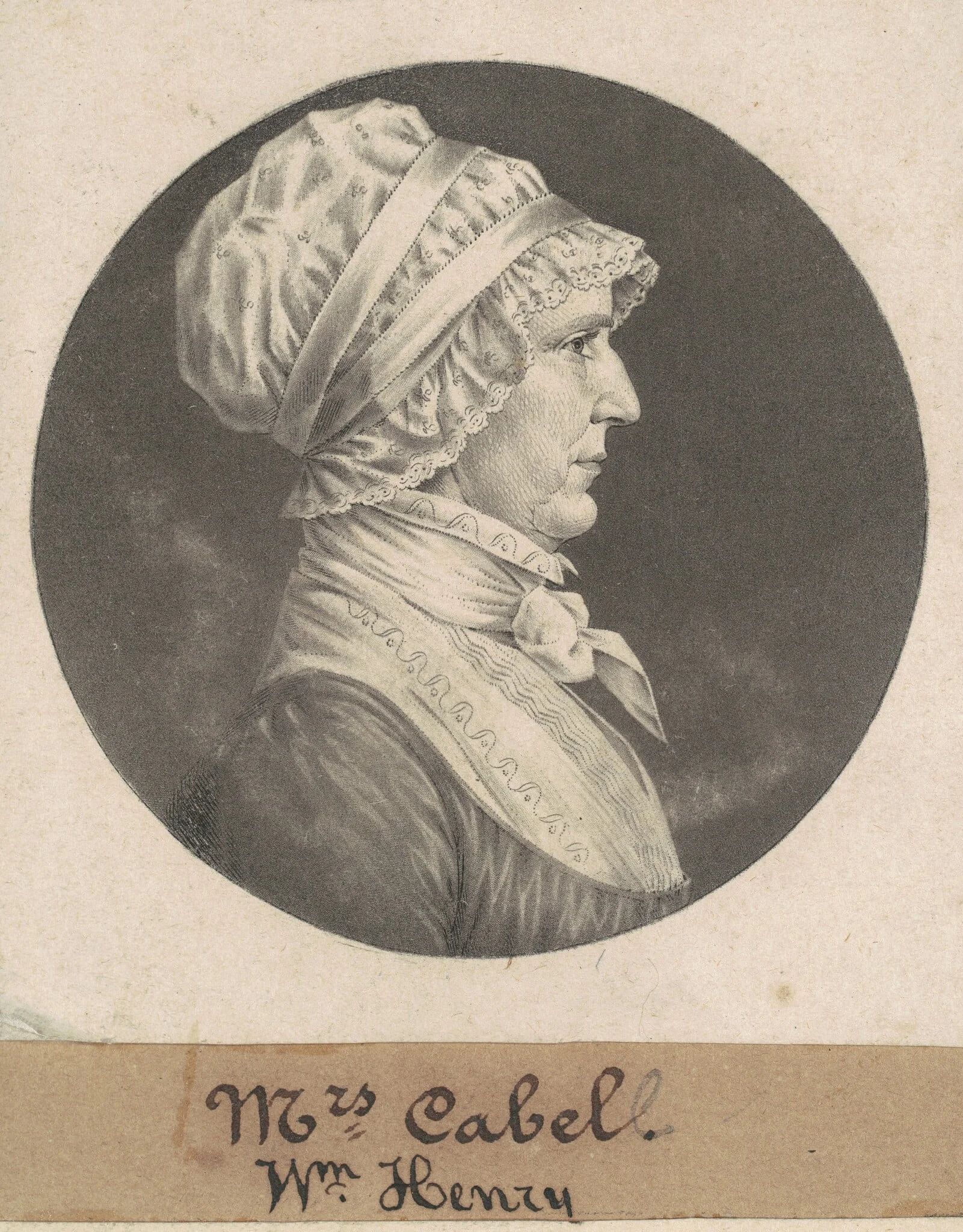 Hannah Carrington Cabell, detail