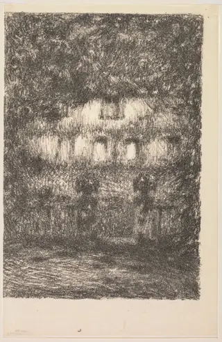 The House in Moonlight, by Henri Le Sidaner, 1909