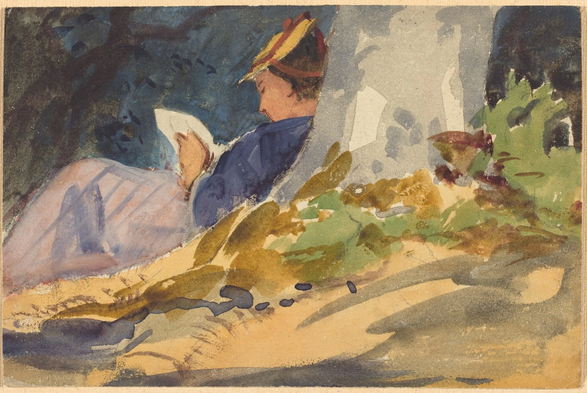 Resting, detail