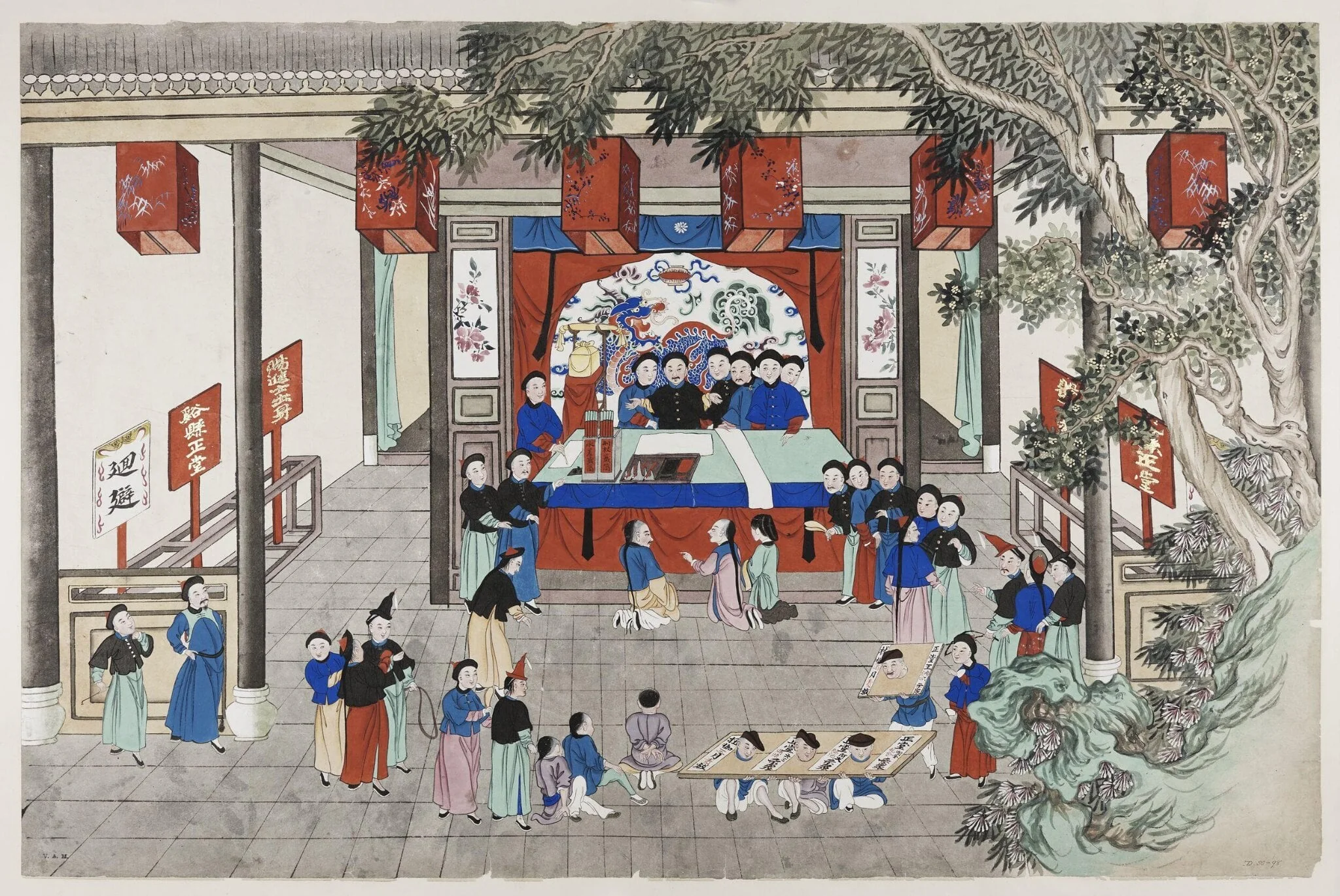 A magistrate's court, detail
