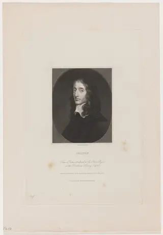 John Selden, Jurist and Antiquary, by Robert Hart, ink, 1850