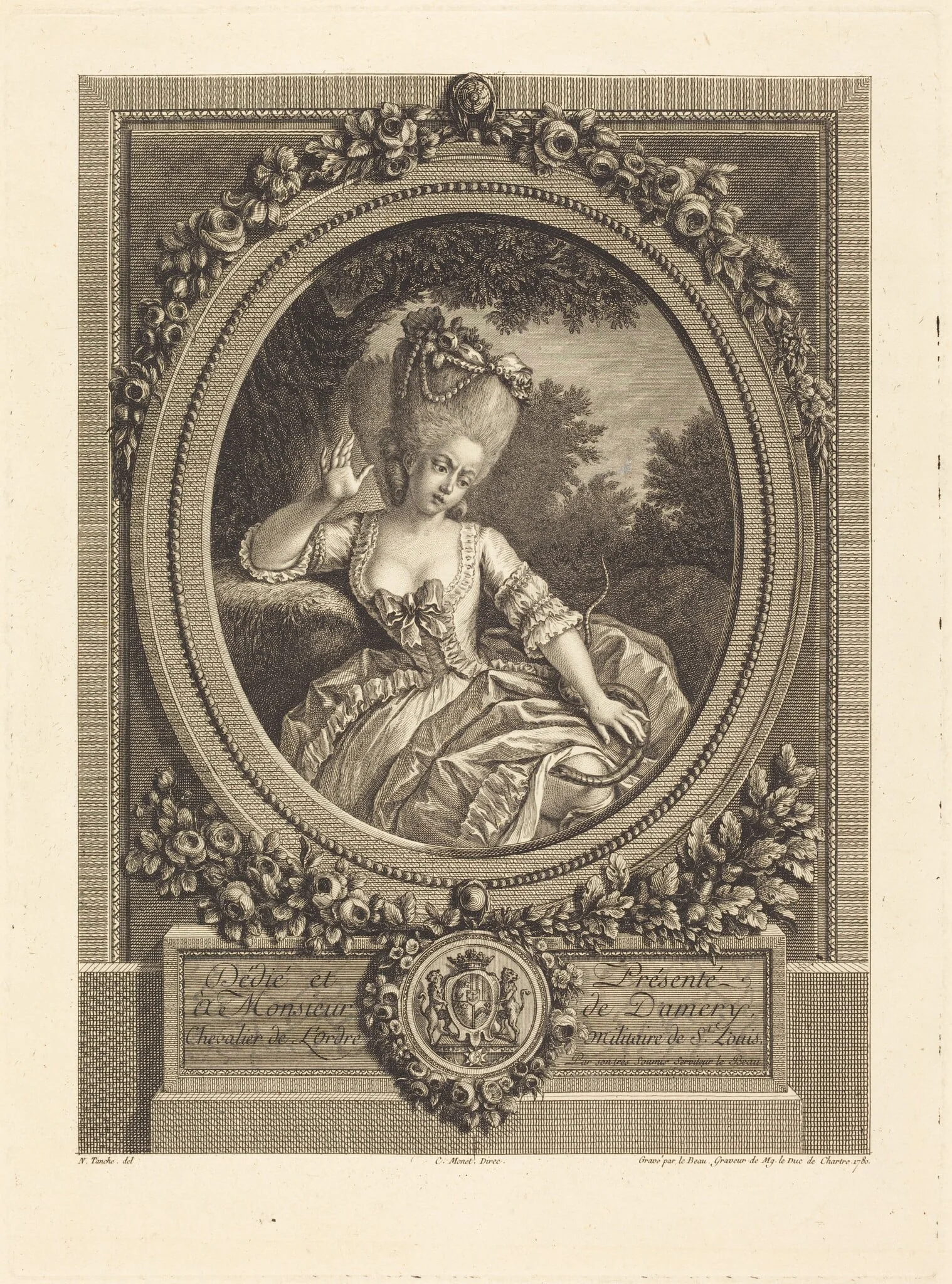 Le danger des bosquets, detail