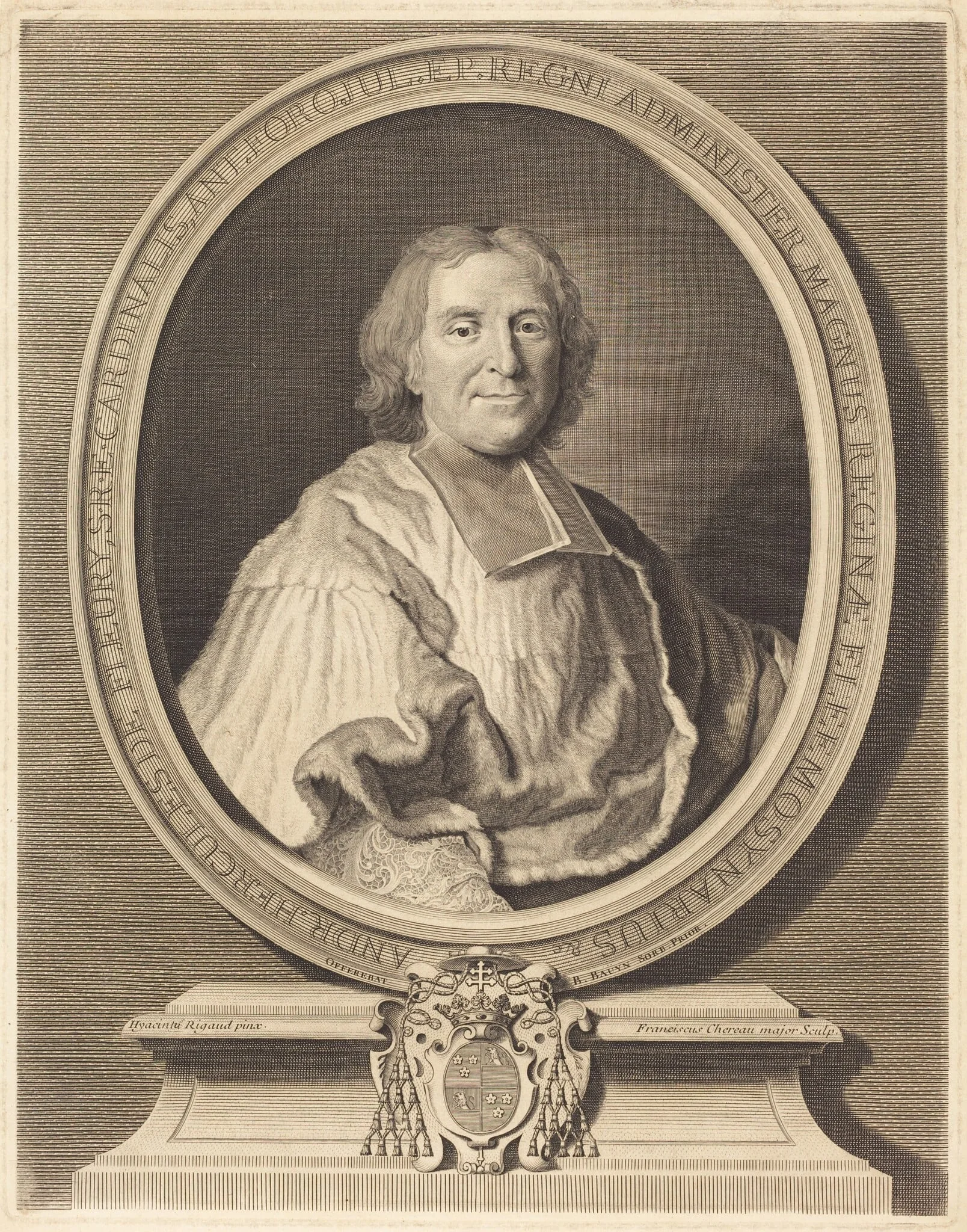 Cardinal Fleury, detail