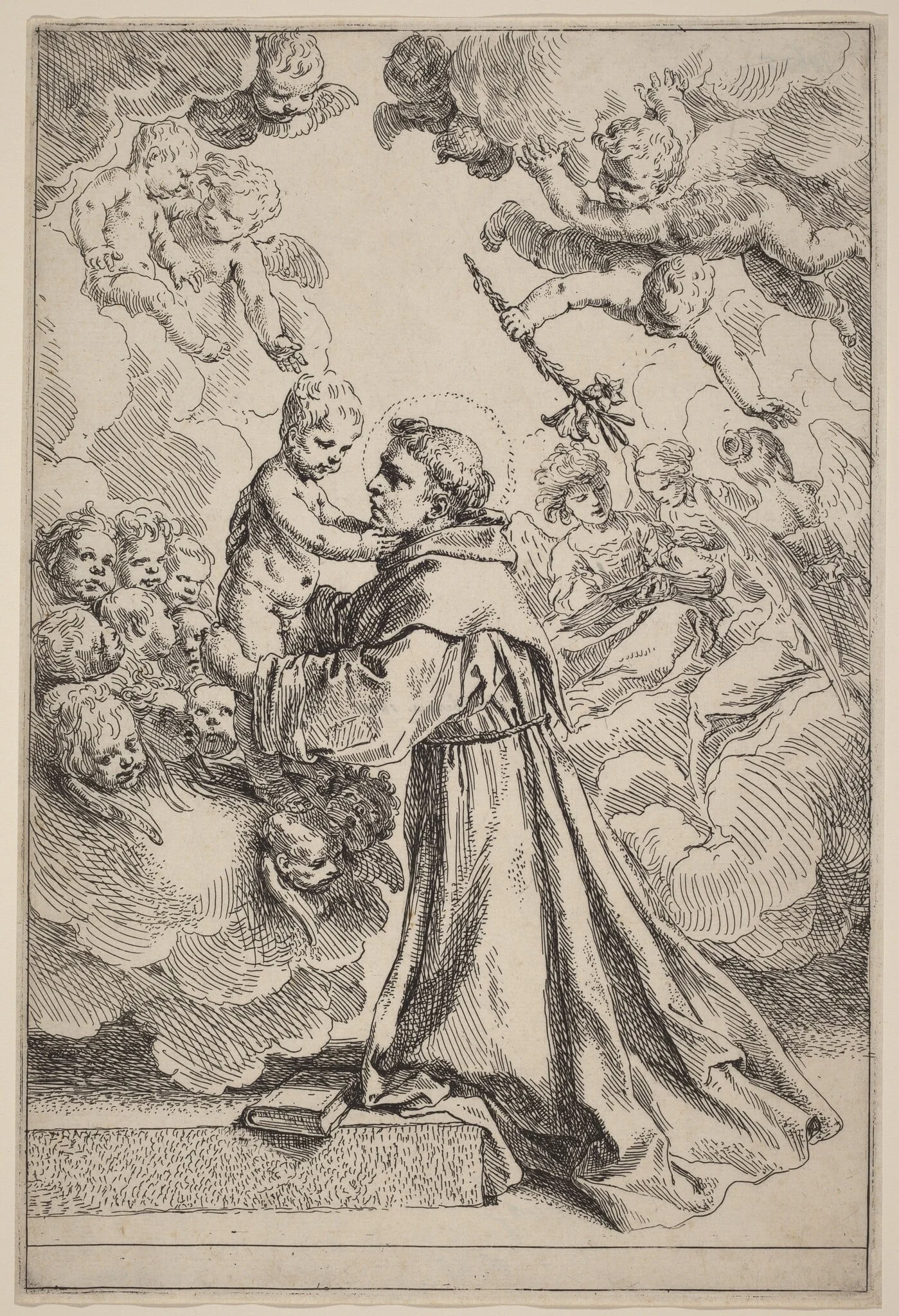The Large Saint Anthony of Padua, detail