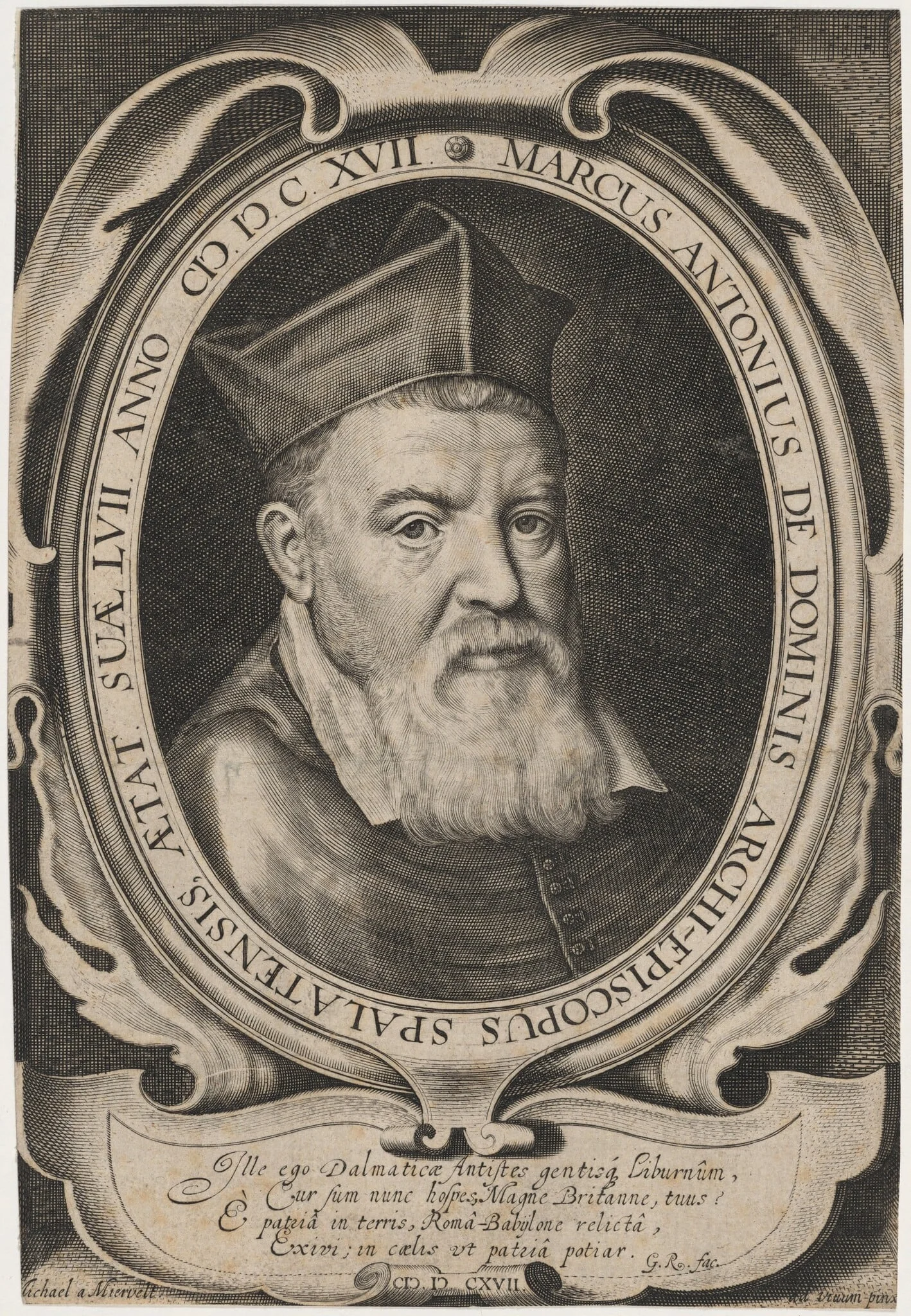 Marc Antonio de Dominis, detail