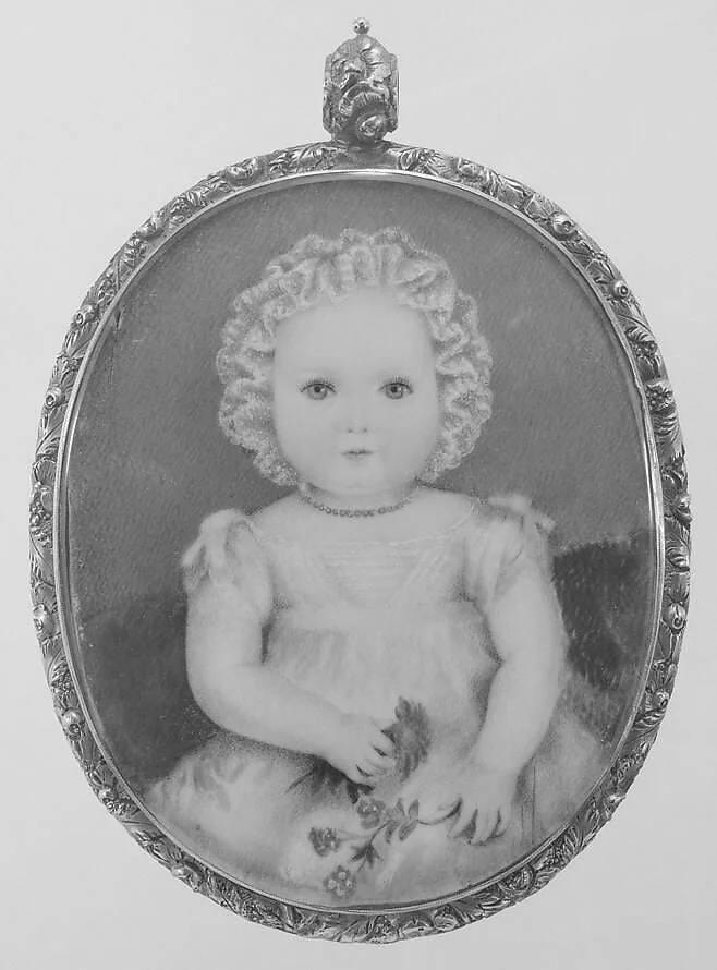 Portrait of a Baby, detail