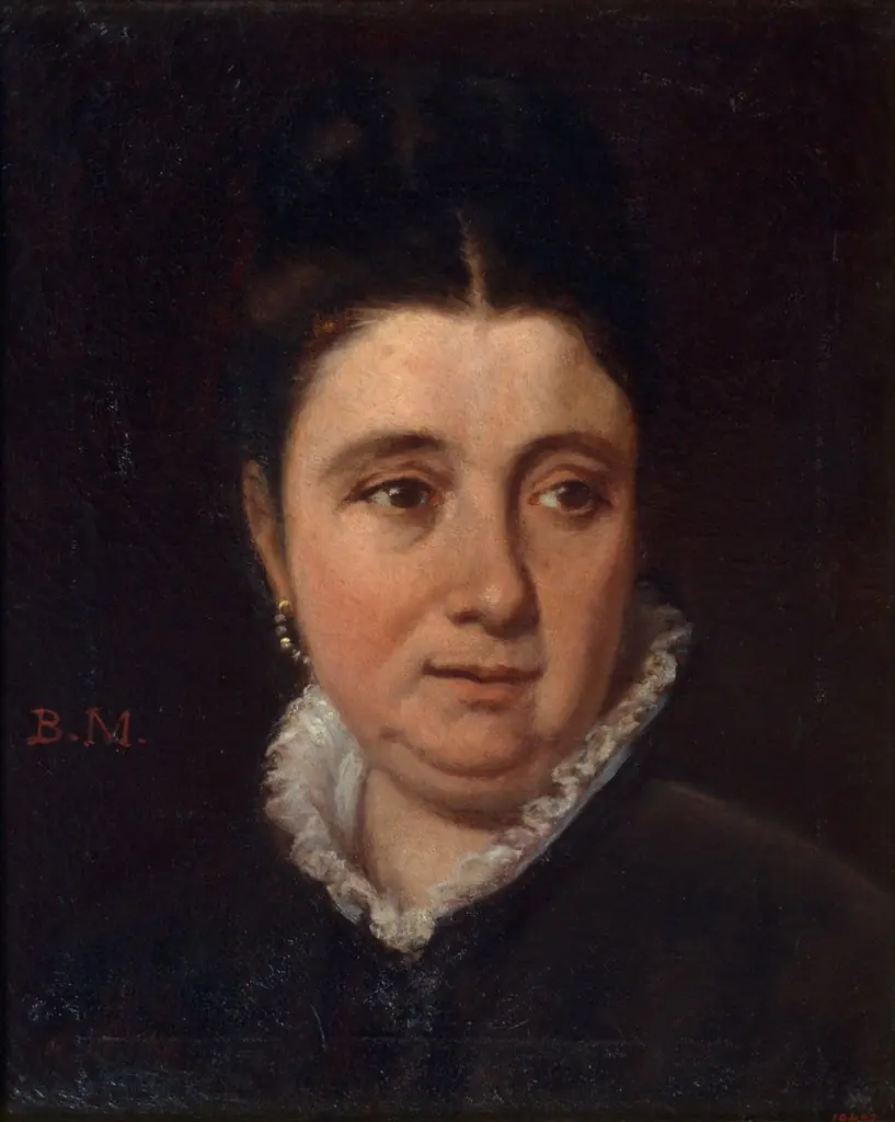 Portrait of Senyora Anita, by Benet Mercadé, oil, 1874