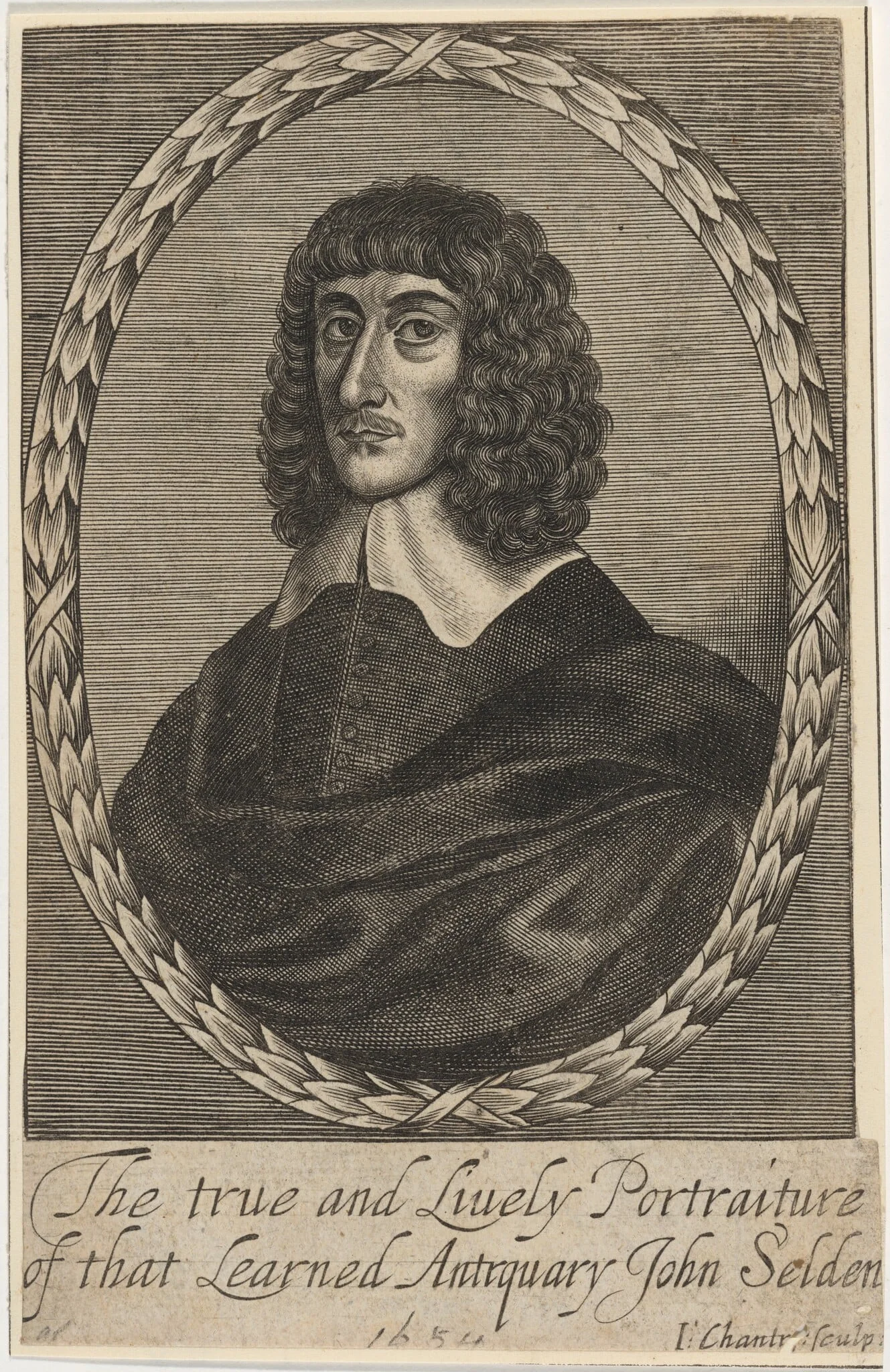 John Selden, Jurist and Antiquary, detail