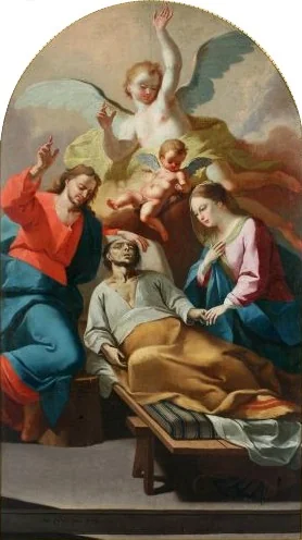 Death of Saint Joseph, detail