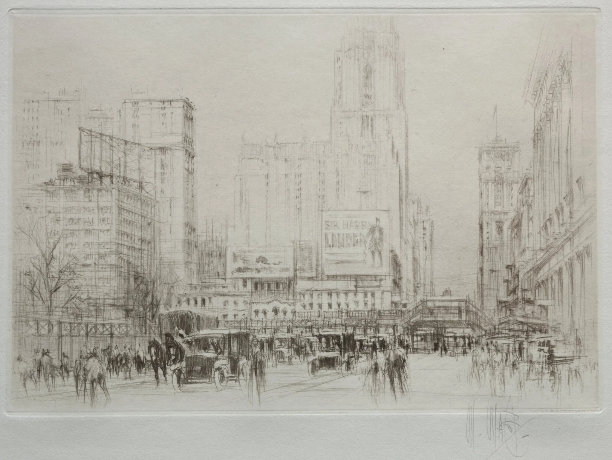New York City: 42nd Street, detail